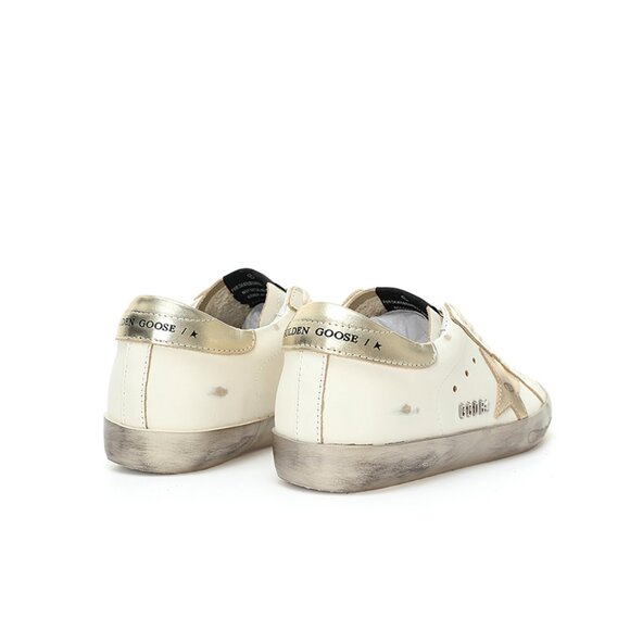 Golden Goose Unisex Brown Heel Panel Low - Top Sneakers - Picture 7 of 8